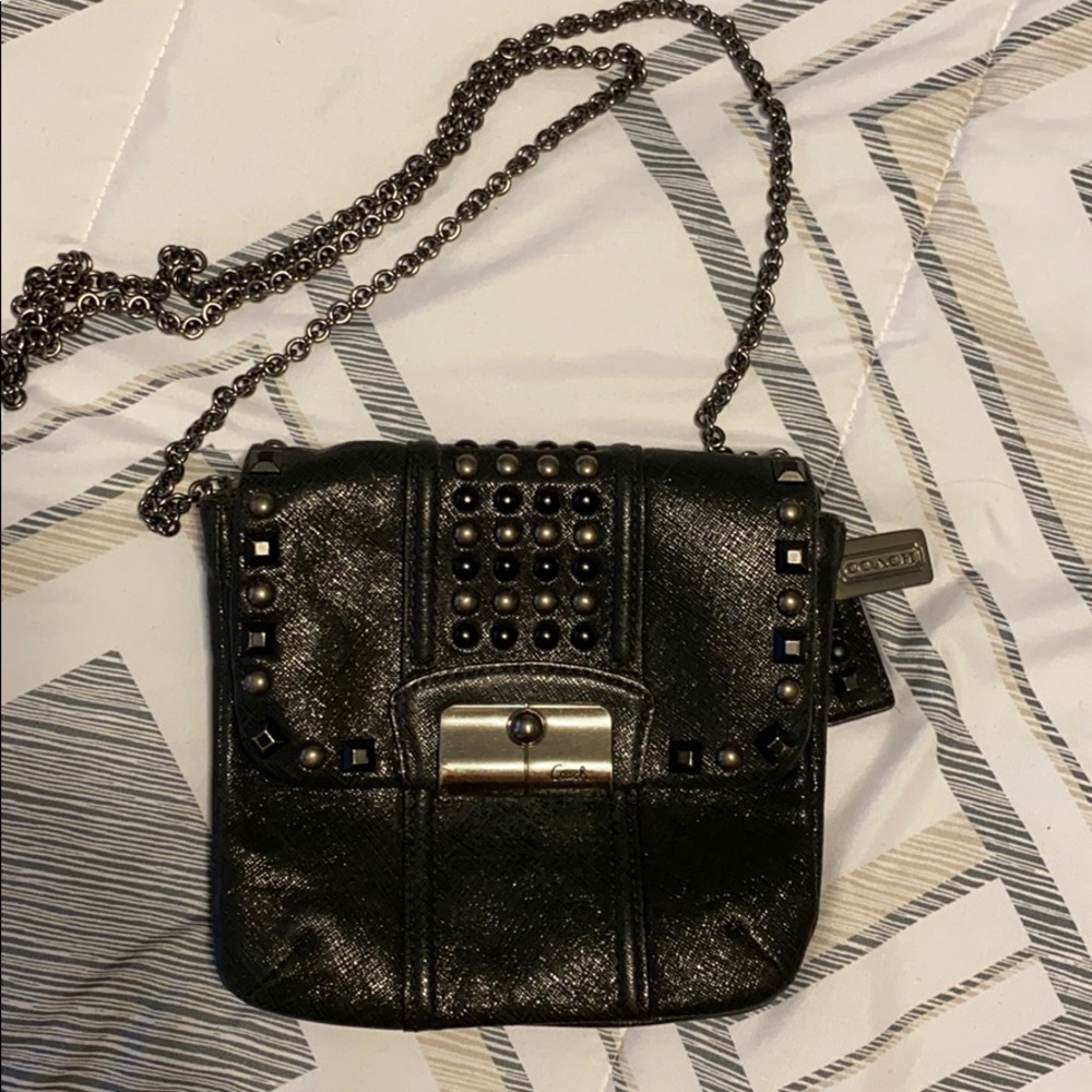Coach evening cross body bag
